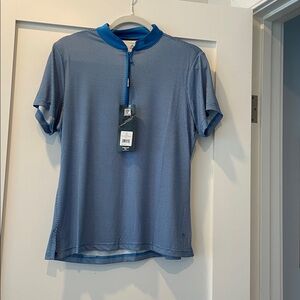 NWT Women’s Blue Golf Polo - Medium
